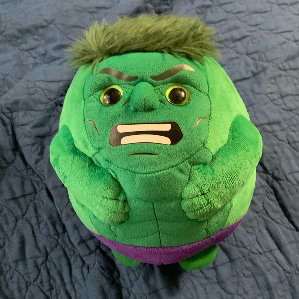 Hulk 2013 TY Beanie Babie Ballz Plush Marvel